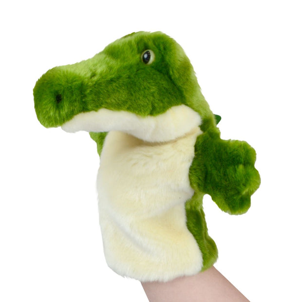 Lil Friends Eco Crocodile Puppet 26cm