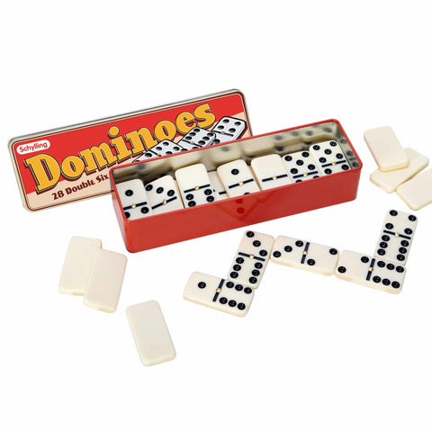 Dominoes - 28 Double Six Tiles