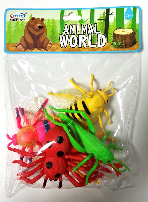 Animal World 5pce Huge Bugs