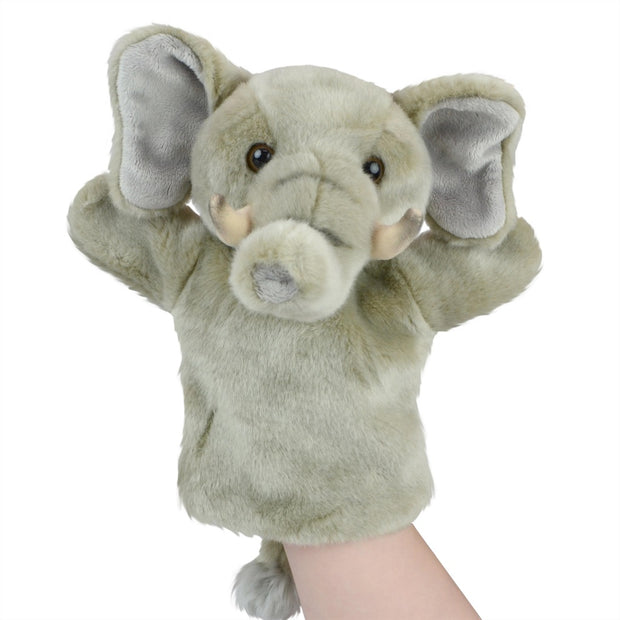 Lil Friends Elephant Puppet with Tail and Tusks