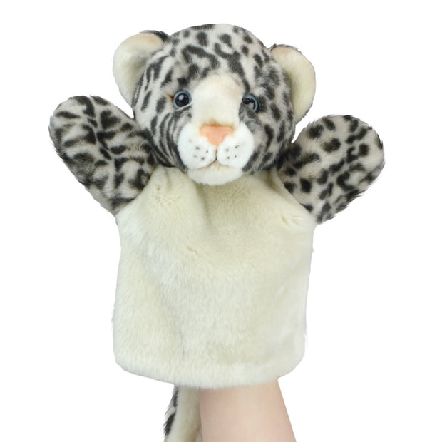 Lil Friends Eco Snow Leopard Puppet