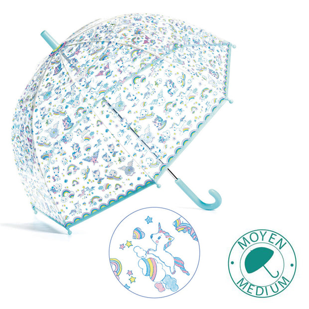 Unicorn Clear Umbrella