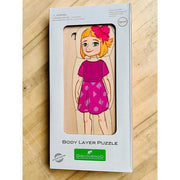 Body Layer Puzzle Girl