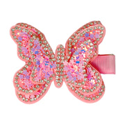 Sparkling Butterfly Hair Clips