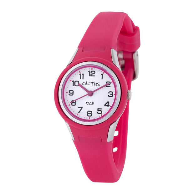 Watch -Smooth lines - hot pink