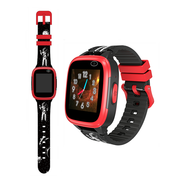 Kidoplay Games Watch for Kids-Black/Red