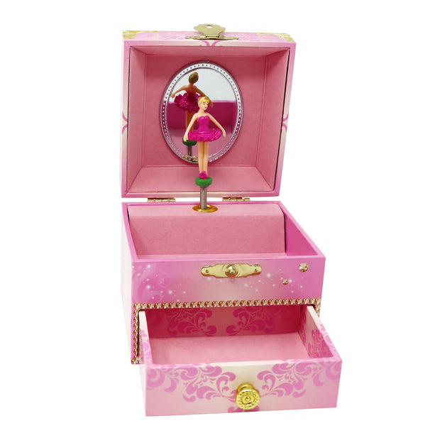 Romantic Ballet Musical Jewellery Box - Small