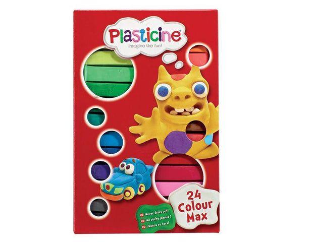 Plasticine 24 Colour Max pack