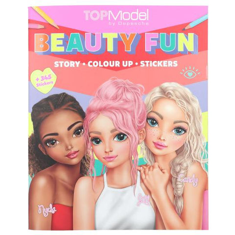 Top Model Beauty Fun Book with Stickers