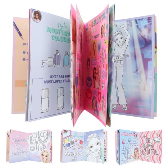 Top Model Beauty Fun Book with Stickers