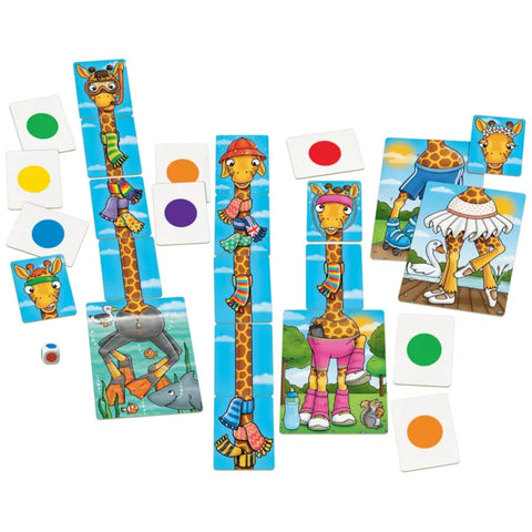 Giraffes In Scarves