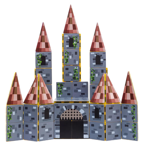 Magnetic Tile Toppers - Castle Pack 40pce