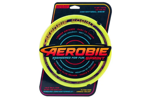 Aerobie Sprint 10inch Yellow Frisbee