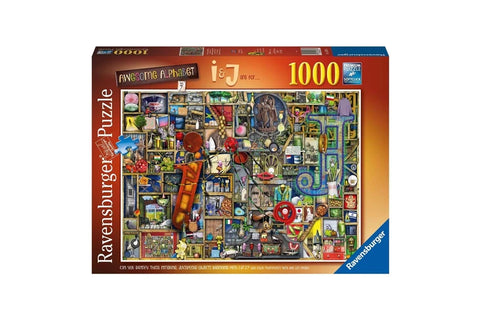 1000pce Awesome Alphabet I & J Puzzle