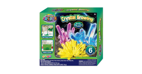 Crystal Growing make 6 crystals