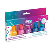 Colour Changing Nail Polish 5pk