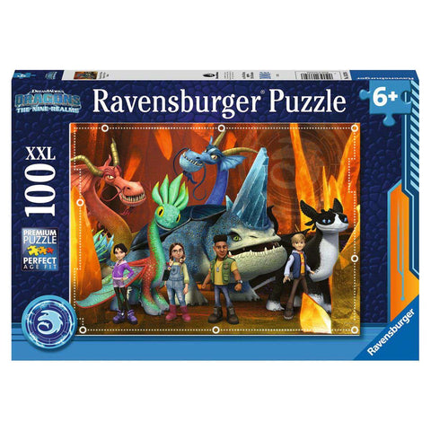 100 pce The Nine Realms Dragons Movie Puzzle