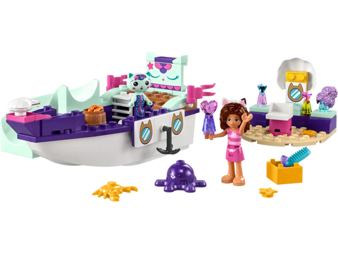Gabby's Dollhouse - Gabby & MerCat's Ship & Spa