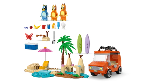 Bluey's Beach & Family Car Trip