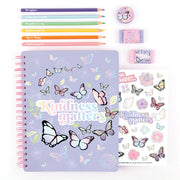 Butterfly Sketching Journal with Stationary