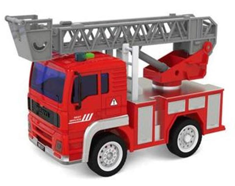 Friction Powered Lights and Sounds FireTruck