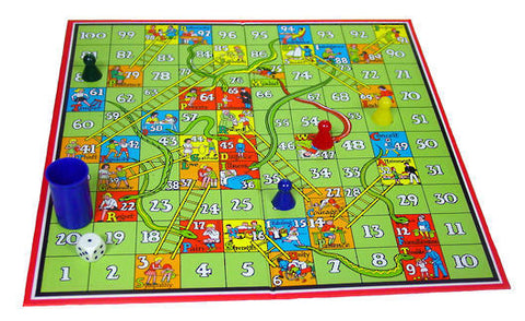 Traditional Snakes And Ladders