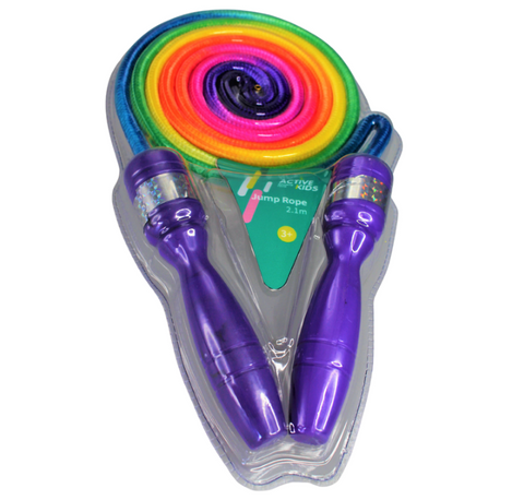 Jump Rope Skipping Rope Rainbow