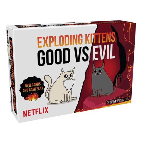 Exploding Kittens Good Vs Evil Card Game