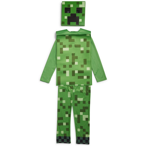 Minecraft Creeper Costume Ages 7-8