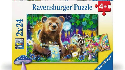 2x24 Pce Lovable Woodland Friends Puzzle