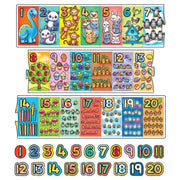 Giant Number Jigsaw Puzzle 20pce
