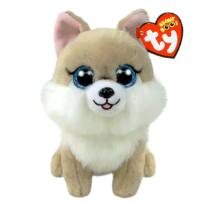 Beanie Boo Reg Honeycomb Tan Dog