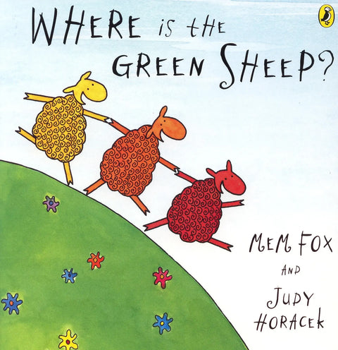 Where is the Green Sheep - Board Book