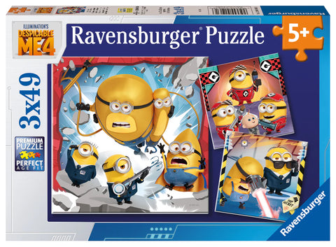 3 x 49 pce Despicable Me