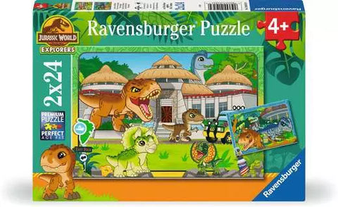 2x24pce Jurassic World Explorers Puzzles