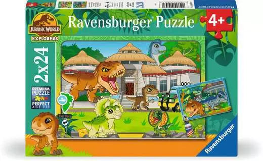 2x24pce Jurassic World Explorers Puzzles