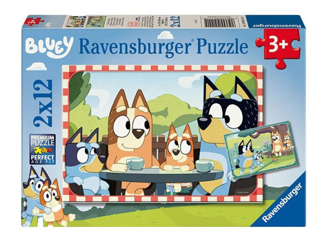 2x12Pce Bluey Fun with Bluey Puzzles