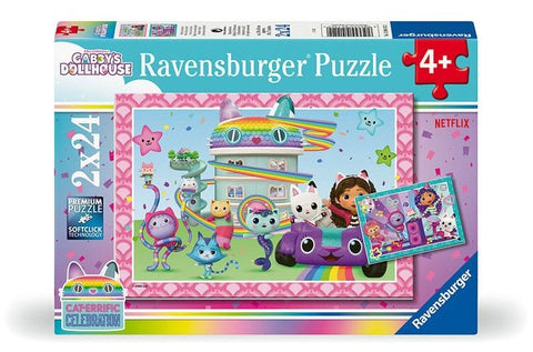 2x24 Pce Gabby's Dollhouse puzzle