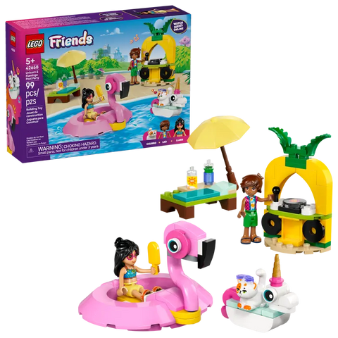 Unicorn & Flamingo Pool Party