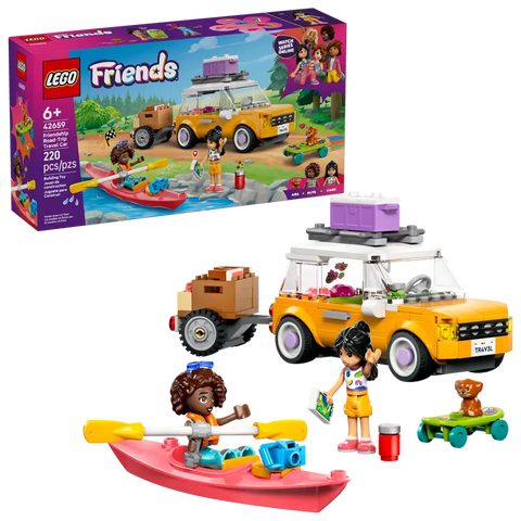 Friendship Road-Trip Travel Car