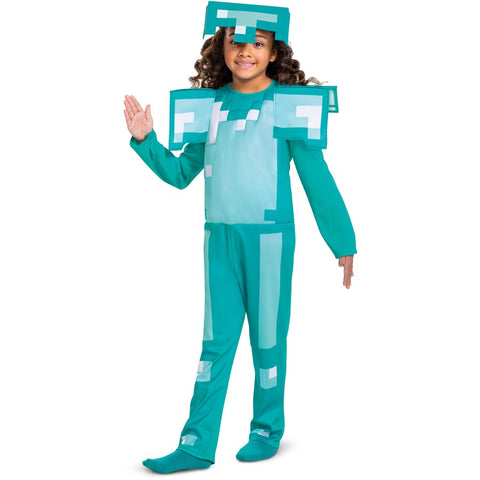 Minecraft Armour Costume Ages 7-8