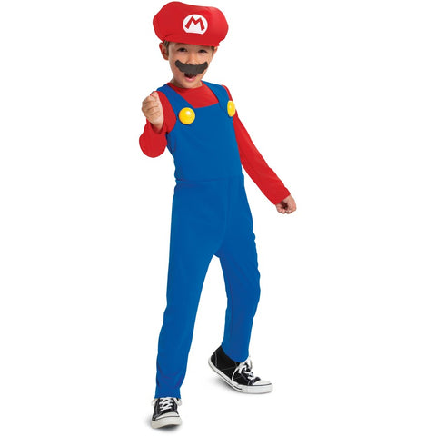 Super Mario Costume Size 7-8