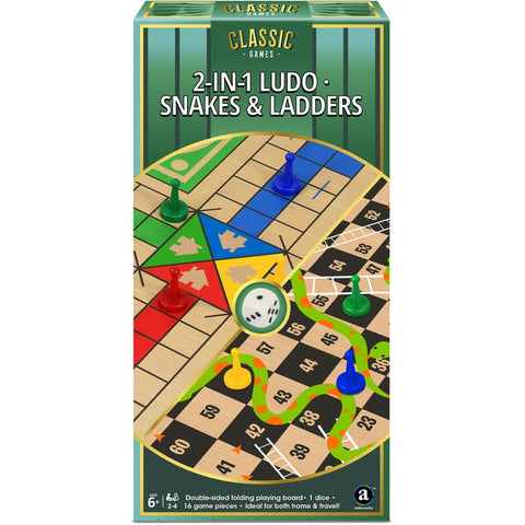 2 in 1 Snakes and Laddes/Ludo Games