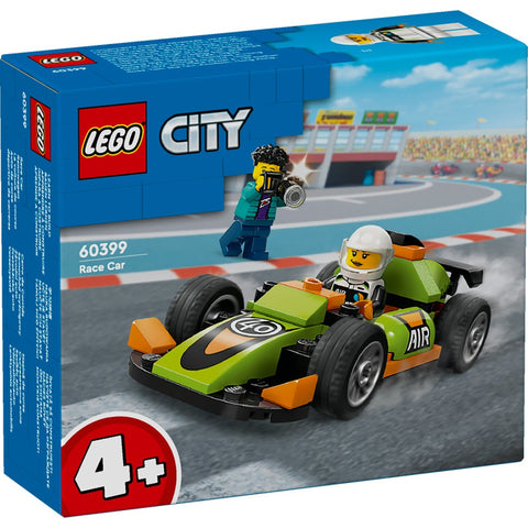 City Green Race Car