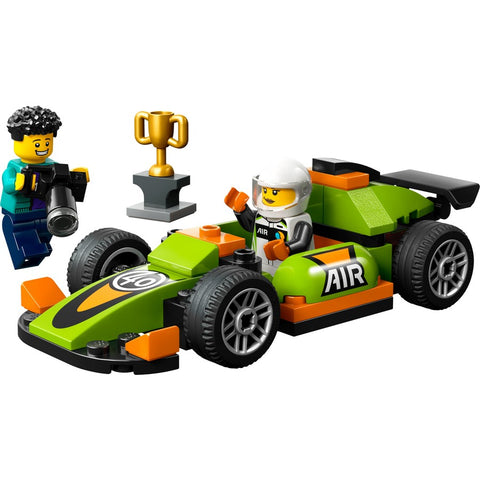 City Green Race Car