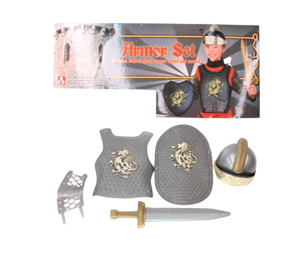 Knights Armor Set - Chest Armor, Shield & Sword