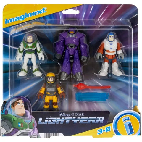 4 Buzz Lightyear Mission Figure Playset
