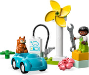 Duplo Wind Turbine and Electric Car