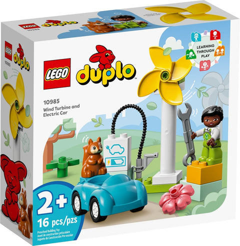 Duplo Wind Turbine and Electric Car