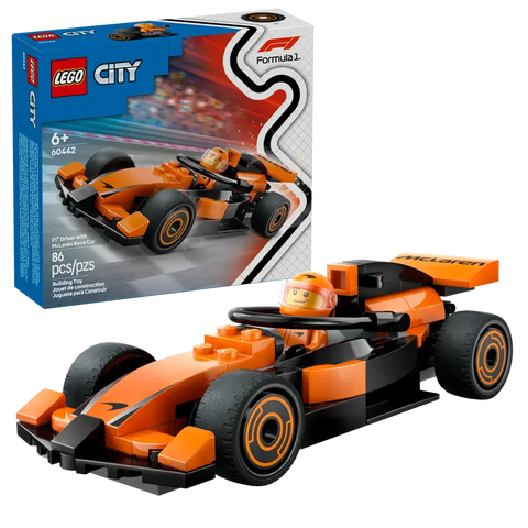 City F1® Driver with McLaren Race Car